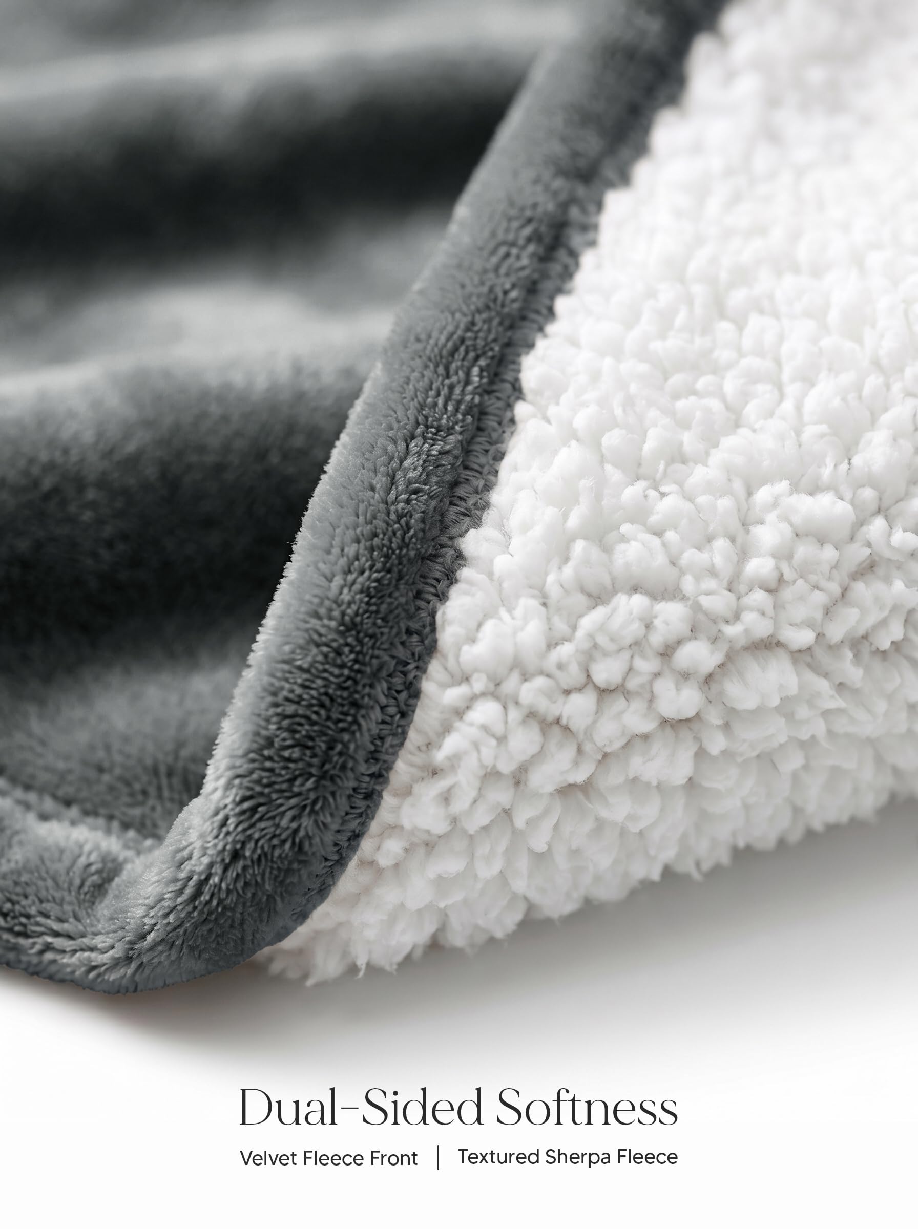 Amazon.com: Utopia Bedding Reversible Plush Sherpa Blanket King
